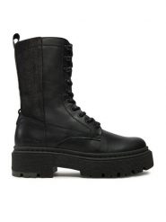 G-Star Raw Botki Kafey Pfm Boot High W D26647 Czarny. Czarne botki G-Star Raw, bez wzorów, ze skóry, retro, bez obcasa, na płaskiej podeszwie, bez zapięcia. Za 649.99 zł.