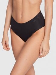 Triumph Figi klasyczne z wysokim stanem Flex Smart 10213145 Czarny. Czarne figi Triumph, bez wzorów, z syntetyku, z podwyższonym stanem. Za 60.00 zł.