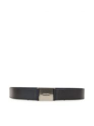 Calvin Klein Pasek Damski Logo Plaque Elasticated Belt 3.0 K60K612931 Czarny. Czarne paski Calvin Klein, bez wzorów, ze skóry. Za 129.99 zł.