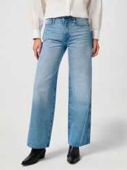 Wrangler Dżinsy - Loose fit - w kolorze błękitnym rozmiar: W29/L32. Niebieskie jeansy Wrangler, l, z aplikacjami, klasyczne. Za 157.35 zł.