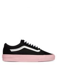 Vans Tenisówki Old Skool VN000D6WPIB1 Czarny. Czarne trampki Vans, bez wzorów, ze skóry, bez zapięcia. Za 399.99 zł.