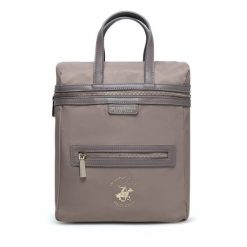 Plecak Beverly Hills Polo Club. Szare plecaki Beverly Hills Polo Club, bez wzorów, bez dodatków. Za 129.99 zł.