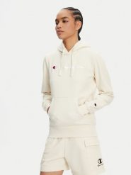 Champion Bluza 118097 Biały Slim Fit. Białe bluzy Champion, xl, bez wzorów, z bawełny, bez kaptura. Za 279.99 zł.