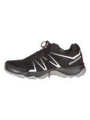 SALOMON Buty sportowe "Warra GTX" w kolorze czarnym rozmiar: 36. Czarne buty treningowe Salomon, bez wzorów, z gore-texu, bez zapięcia, outdoorowe, gore-tex. Za 390.00 zł.