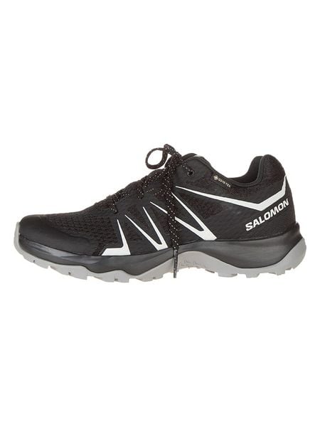 SALOMON Buty sportowe "Warra GTX" w kolorze czarnym rozmiar: 36 2/3. Czarne buty treningowe Salomon, bez wzorów, z gore-texu, bez zapięcia, outdoorowe, gore-tex. Za 376.85 zł.