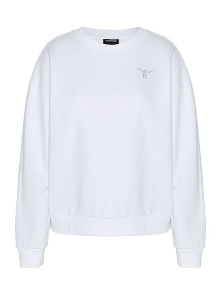Chiemsee Bluza w kolorze białym rozmiar: L. Białe bluzy Chiemsee, l, bez wzorów, z bawełny, bez ramiączek, bez kaptura. Za 154.95 zł.
