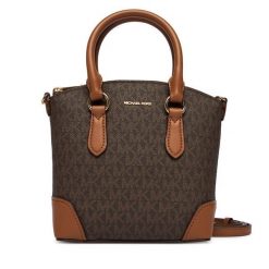 Torebka MICHAEL Michael Kors. Brązowe torebki klasyczne MICHAEL Michael Kors, bez wzorów, klasyczne, bez dodatków. Za 859.99 zł.