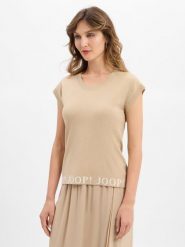 JOOP! sweter z dzianiny - Kalusa Kobiety beżowy, 34. Brązowe swetry Joop!, uniwersalny, bez wzorów, z dzianiny, bez ramiączek. Za 329.95 zł.