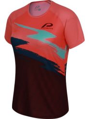 Protective Koszulka kolarska "On Acid" w kolorze czerwono-czarnym rozmiar: 38. Czarne t-shirty sportowe Protective, bez wzorów, z materiału, bez ramiączek, rowerowe. Za 141.45 zł.
