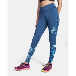 Damskie legginsy fitness Kilpi LAMIRAE-W. Niebieskie legginsy Kilpi, bez wzorów, z materiału, sportowe. Za 138.03 zł.