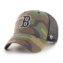 Czapka z daszkiem 47 Brand MLB Boston Red Sox Trucker Camo - B-CBRAN02GWP-CMB. Zielone czapki z daszkiem 47 Brand, na wiosnę, bez wzorów. Za 98.00 zł.