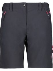 CMP Bermudy trekkingowe w kolorze antracytowym rozmiar: 36. Czarne spodnie dresowe CMP, bez wzorów, z materiału. Za 114.44 zł.