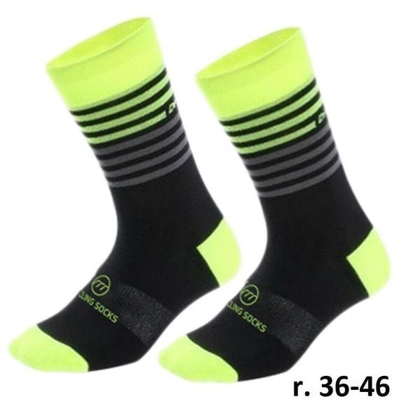 Skarpetki rowerowe unisex madani Toucan. Czarne skarpetki MADANI, bez wzorów. Za 9.99 zł.