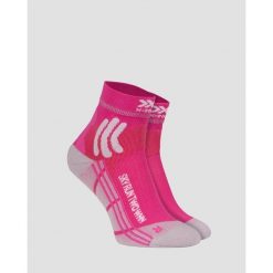 Skarpety biegowe damskie X-Socks Sky Run Two 4.0. Białe skarpetki X-Socks, bez wzorów. W wyprzedaży za 120.00 zł.