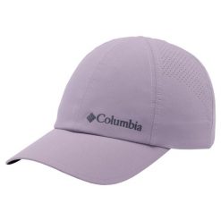 Czapka z daszkiem dla dorosłych Silver Ridge IV Ball Cap. Fioletowe czapki z daszkiem Columbia, bez wzorów, z elastanu. Za 119.99 zł.