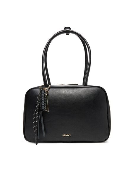 JENNY Torebka C-JNY-M-015-08 Czarny. Czarne torebki klasyczne Jenny, bez wzorów, z materiału, bez dodatków. Za 159.99 zł.