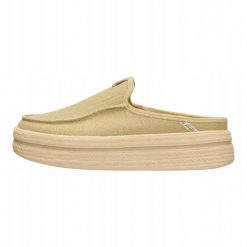 HeyDude Damskie Mokasyny Austin Lift Espadrille Woven. Brązowe mokasyny Hey dude, bez wzorów, z materiału. Za 379.00 zł.