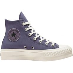 Buty sportowe Converse Chuck Taylor All Star Lift. Niebieskie buty treningowe Converse, bez wzorów, bez zapięcia. Za 590.00 zł.