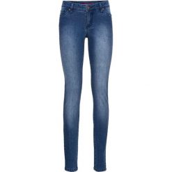 Dżinsy SKINNY bonprix niebieski "stone”. Jeansy marki bonprix. Za 59.99 zł.