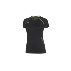 Premium T-shirt damski Mizuno JPN. Czarne t-shirty Mizuno, bez wzorów, sportowe, bez kołnierzyka, bez ramiączek. Za 148.35 zł.
