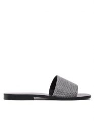 Liu Jo Klapki Saba 04 SA3147 T0380 Srebrny. Szare klapki Liu Jo, bez wzorów, z tworzywa sztucznego, bez obcasa, bez zapięcia. Za 379.99 zł.