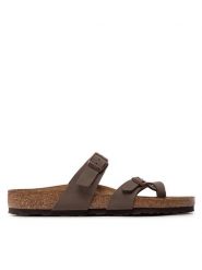 Birkenstock Japonki Mayari 0071061 Brązowy. Brązowe japonki Birkenstock, bez wzorów, ze skóry. Za 429.99 zł.