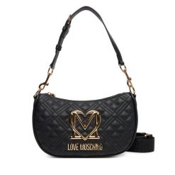 Torebka LOVE MOSCHINO. Czarne torebki klasyczne Love Moschino, bez wzorów, klasyczne, bez dodatków. Za 759.99 zł.