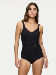 Triumph Strój kąpielowy Summer Twist 10222677 Czarny. Czarne stroje jednoczęściowe Triumph, bez wzorów, z syntetyku. Za 289.00 zł.
