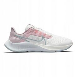 Buty do biegania damskie Nike Air Zoom. Białe buty do biegania Nike, bez wzorów, z materiału, bez zapięcia, do biegania. Za 616.00 zł.