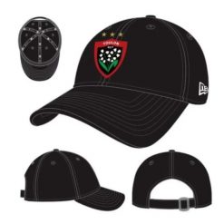 Czapka trucker RC Toulon New Era Core 9Forty. Czarne czapki z daszkiem New Era, bez wzorów, sportowe. Za 153.50 zł.