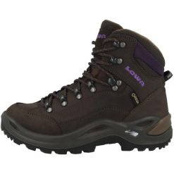 Buty trekkingowe damskie Lowa Renegade Gtx Mid. Brązowe buty trekkingowe Lowa, z materiału, za kostkę, bez zapięcia. Za 749.00 zł.
