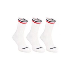 Skarpety sportowe RS500 3 pary. Skarpetki marki ARTENGO. W wyprzedaży za 19.99 zł.