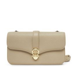 Torebka Aigner. Szare listonoszki Aigner, bez wzorów, bez dodatków. Za 1,409.00 zł.