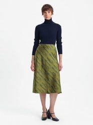 BGN Spódnica w kolorze khaki rozmiar: 40. Brązowe spódnice BGN, na co dzień, bez wzorów, midi, proste. Za 69.58 zł.