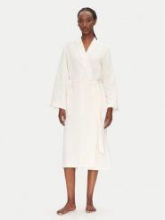 Hunkemöller Szlafrok 302094 Écru. Szlafroki damskie Hunkemöller, xl, bez wzorów, z bawełny, bez ramiączek. Za 189.99 zł.
