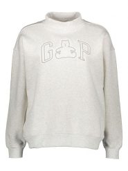 GAP Bluza w kolorze jasnoszarym rozmiar: S/M. Szare bluzy bez kaptura GAP, m, bez wzorów, bez kaptura. Za 214.95 zł.