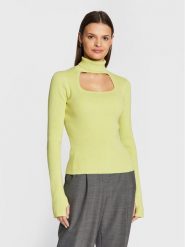 Herskind Golf Vita 4631853 Zielony Slim Fit. Zielone swetry Herskind, xs, bez wzorów, z bawełny, bez ramiączek. Za 399.99 zł.
