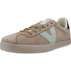 Buty VICTORIA BERLIN SERRAJE Beżowy. Brązowe buty trekkingowe VICTORIA, bez wzorów, ze skóry, bez zapięcia, trekkingowe. Za 411.99 zł.