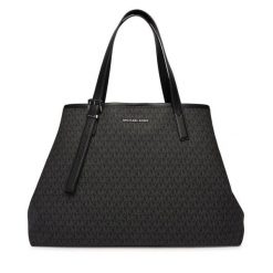 Torebka MICHAEL Michael Kors. Czarne shopper bag MICHAEL Michael Kors, bez wzorów, bez dodatków. Za 1,529.00 zł.
