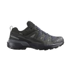 Obuwie Turystyka piesza Kobiety X ULTRA 360 LEATHER GORE-TEX. Czarne buty trekkingowe Salomon, z gore-texu, bez zapięcia. Za 619.00 zł.