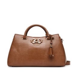 Torebka Guess. Brązowe torebki klasyczne Guess, z aplikacjami, klasyczne, bez dodatków. Za 549.99 zł.