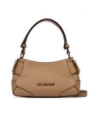 LOVE MOSCHINO Torebka JC4098PP1PLT1105 Beżowy. Brązowe torebki klasyczne Love Moschino, bez wzorów, ze skóry, bez dodatków. Za 949.99 zł.
