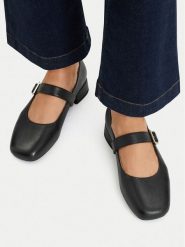 U.S. Polo Assn. Baleriny Amelia001-Blk EO-AMELIA001W/GL1 Czarny. Czarne baleriny U.S. Polo Assn., bez wzorów, bez obcasa, bez zapięcia. Za 299.99 zł.