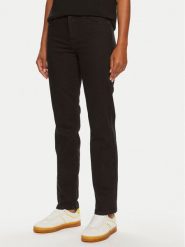 Wrangler Jeansy 112356392 Czarny Straight Fit. Czarne jeansy Wrangler, bez wzorów, z bawełny. Za 239.99 zł.