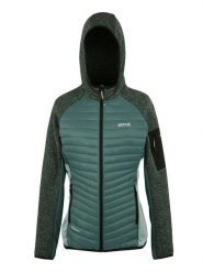 Regatta Kurtka hybrydowa "Newhill" w kolorze zielonym rozmiar: 46. Zielone kurtki Regatta, bez wzorów, z puchu, bez kaptura. Za 113.36 zł.