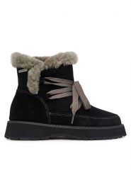 EMU Australia Śniegowce Thorsby Wave W13402 Czarny. Czarne śniegowce Emu Australia, bez wzorów, ze skóry, bez zapięcia. Za 774.99 zł.