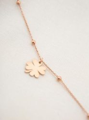 Lodie Silver Srebrna bransoletka z elementami ozdobnymi na kostkę rozmiar: onesize. Szare bransoletki Lodie Silver, srebrne. Za 52.95 zł.