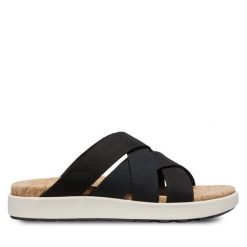 Klapki Keen. Czarne klapki Keen, bez wzorów, bez obcasa, bez zapięcia. Za 359.99 zł.