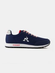 Buty Le Coq Sportif Racerone_2. Niebieskie buty treningowe Le Coq Sportif, bez wzorów, z gumy, bez zapięcia, do biegania. Za 307.50 zł.