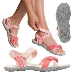Sandały damskie KADVA Cara WMNS. Czerwone sandały KADVA, bez wzorów, sportowe, bez obcasa, bez zapięcia. W wyprzedaży za 84.54 zł.